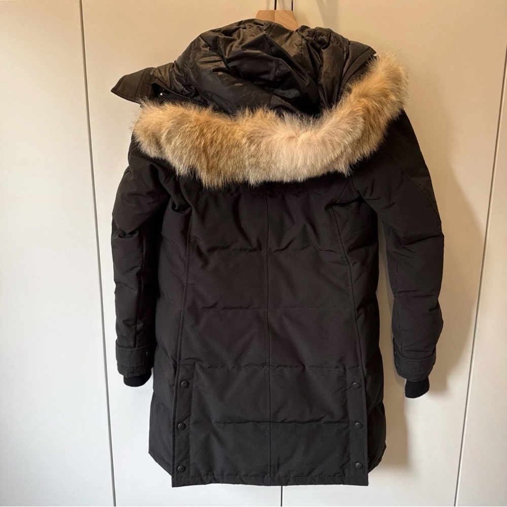 Canada Goose Black Shelburne Parka w Fur Trim (Discontinued) 3XL Black Label NEW - Picture 2 of 9